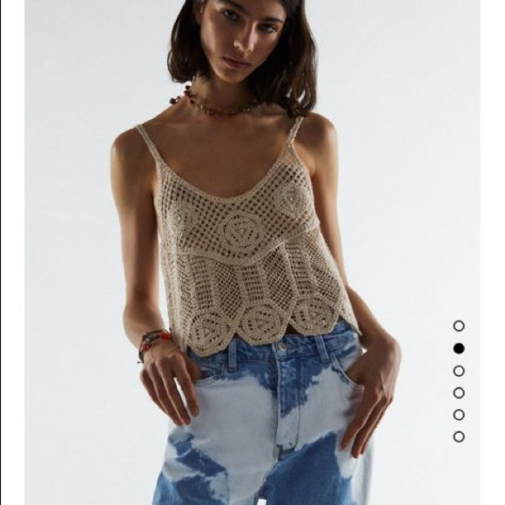 Zara Crochet Top